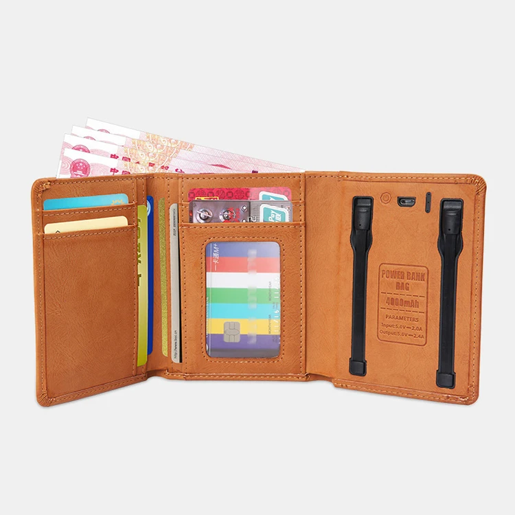 

New Fashion Good Price Powebank Wallet, 3 colors