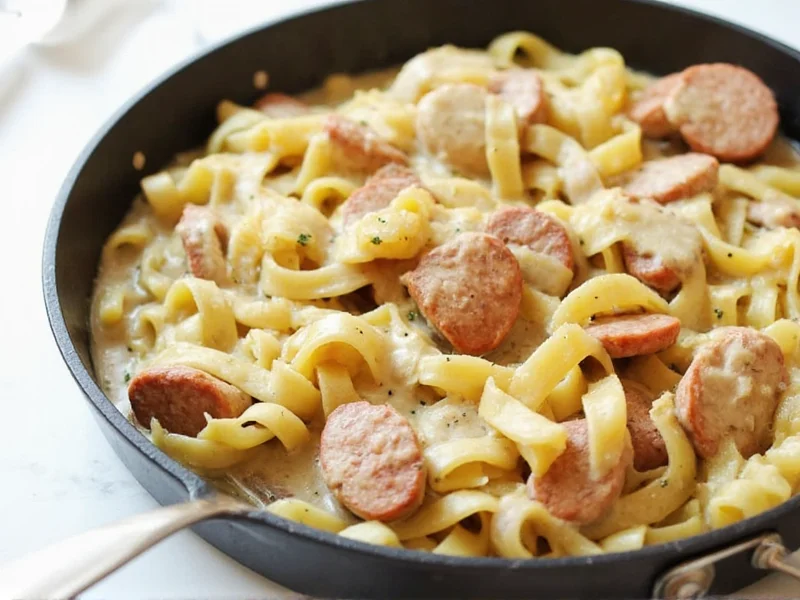 Perfect Chicken and Sausage Alfredo Recipe in 30 Minutes