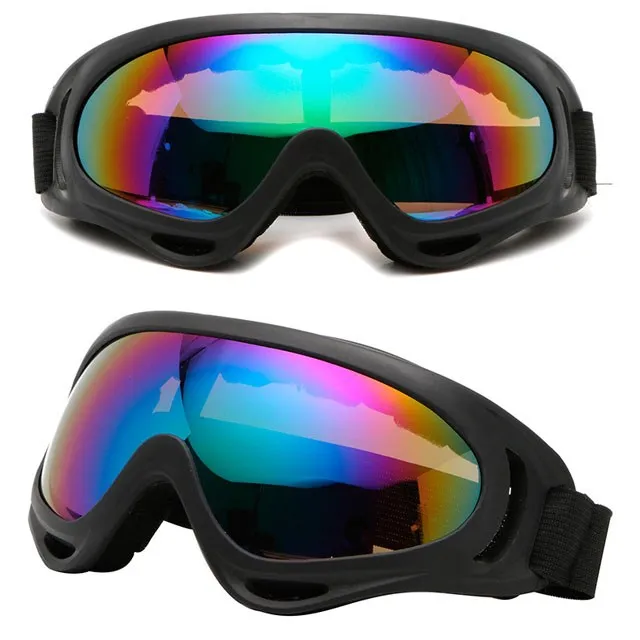 

DLX400 Ski glasses outdoorcycling motorcycle sports windproof equipment sponge dustproof eyewear, Picture colors