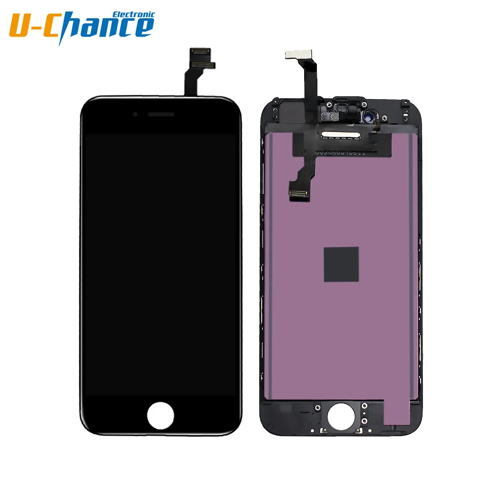 

Wholesale price high quality mobile lcd screen cell phone lcd display replacement for iphone 6, Black or white
