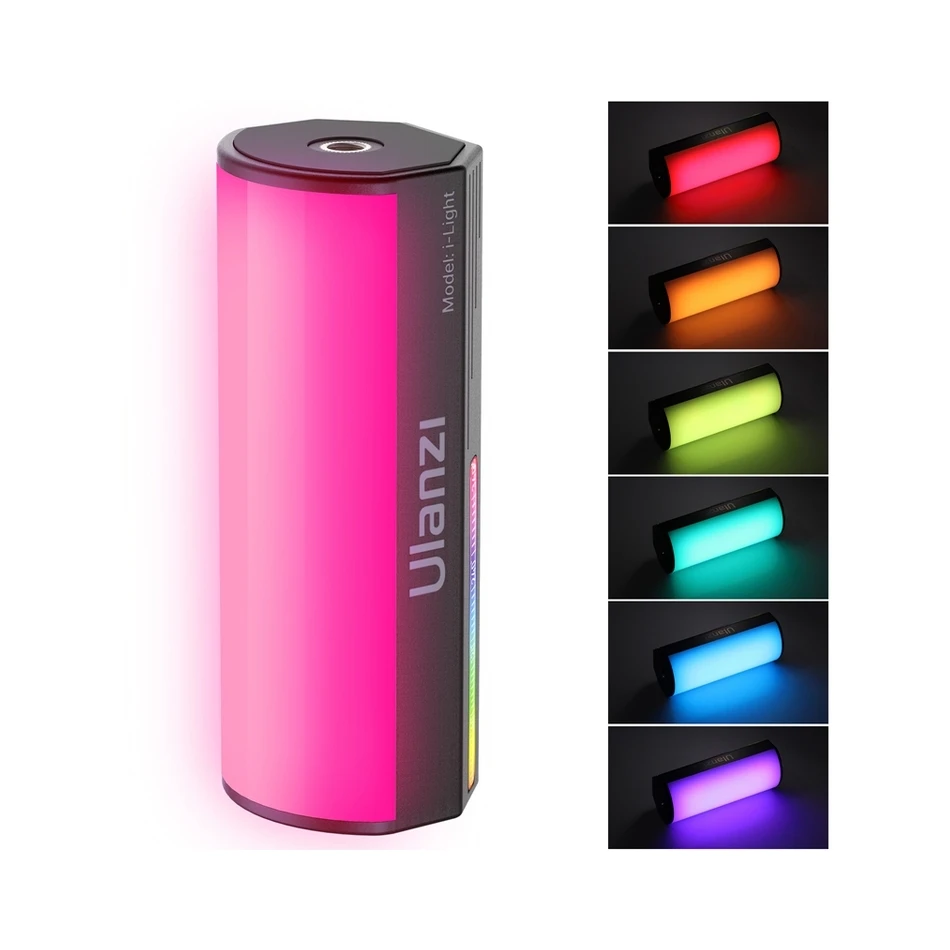 

Ulanzi I-Light 2500-9000K Rgb Light Portable Strong Magnet Tube Light For Live Broadcast