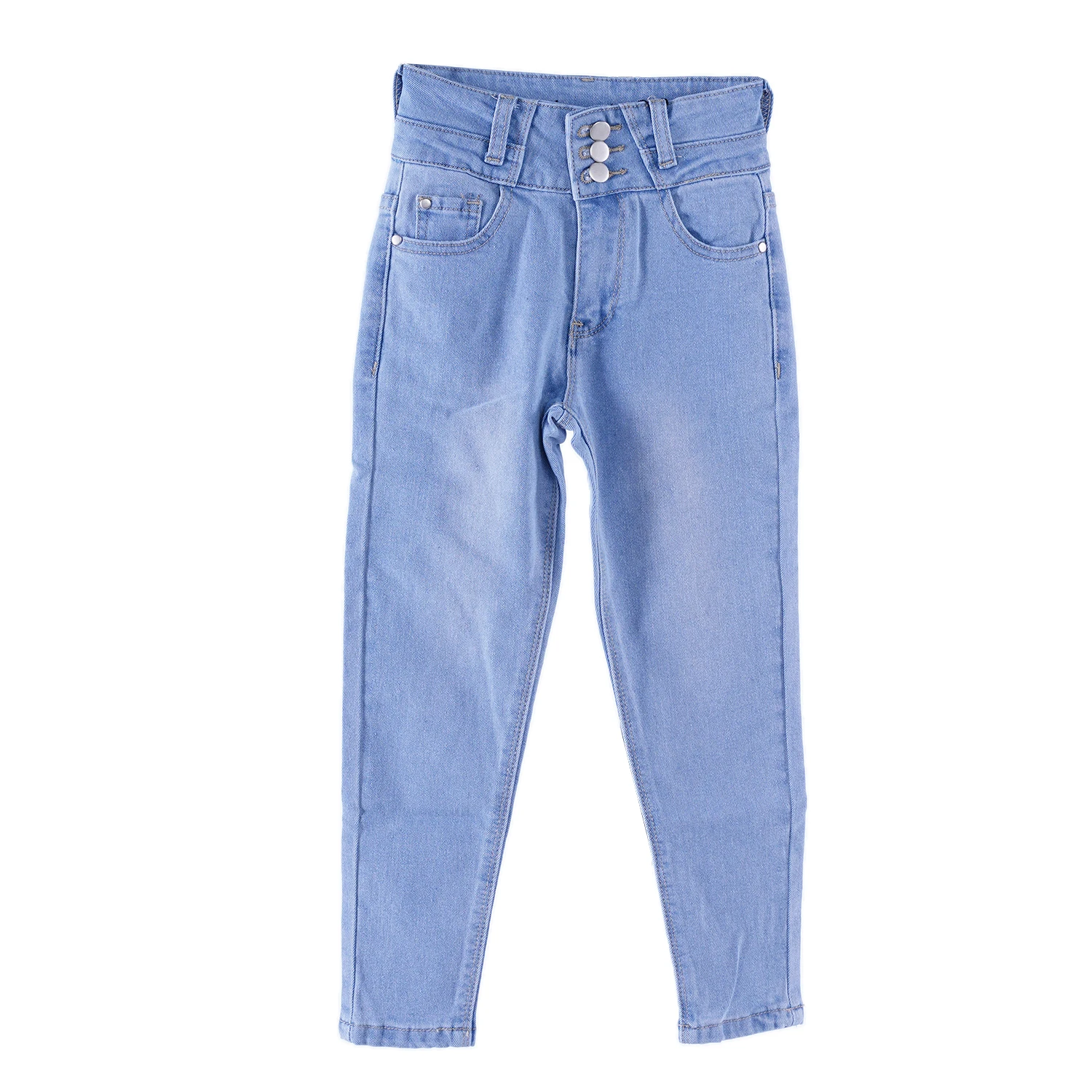 

SKYKINGDOM Low Price In Stock Denim Jeans 6- 12 Years Old Girl Design High Quality Washed Kid Denim Jeans, Blue