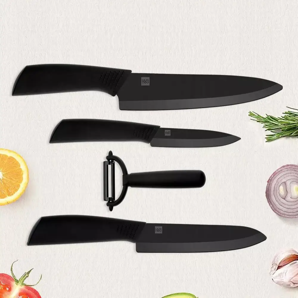 

Xiaomi Huohou Home Kitchen Nano Ceramic Knife Set