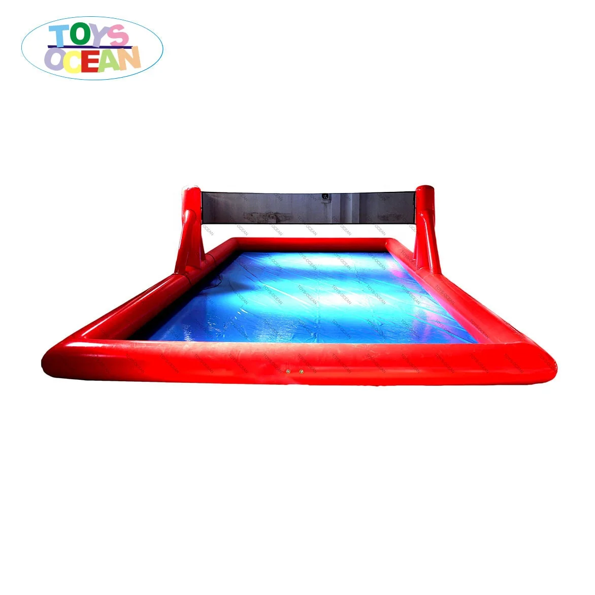 

Inflatable Volleyball Court water volleyball with pool Inflatable Water Games, Customized color