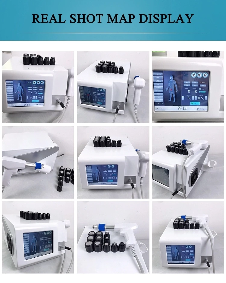 Extracorporeal portable shockwave machine radial focus ED shock wave therapy equipment device for erectile dysfunction