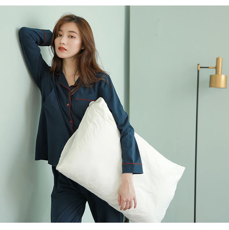 Elegant Long Sleeve Button Breastfeeding Sleepwear Pregnancy Hospital Pajamas Lounge Set.jpg