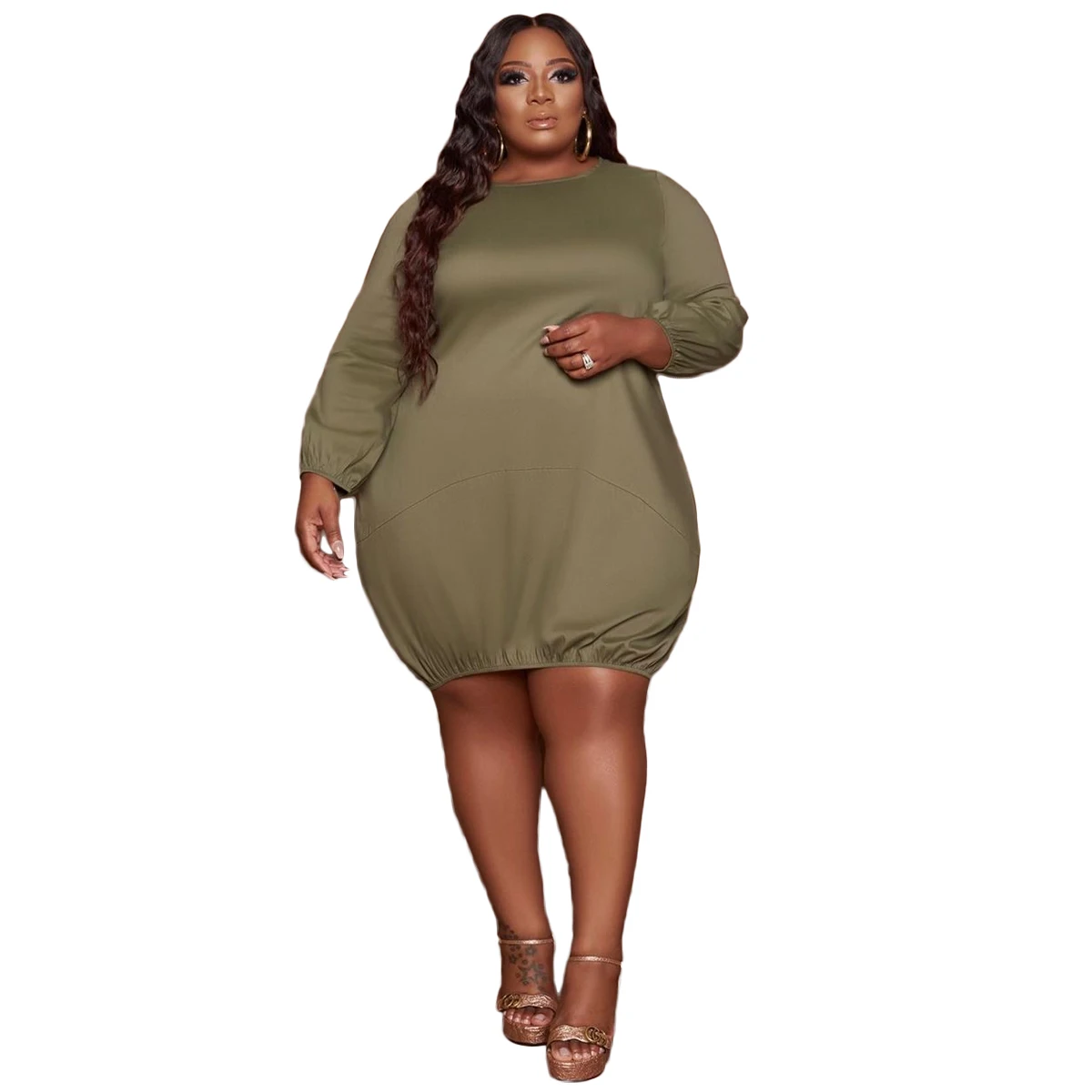 

2021 new arrivals plus size women clothing