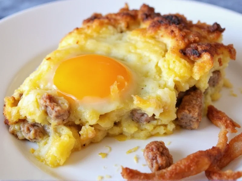 Perfect Sausage and Egg Breakfast Casserole Recipe