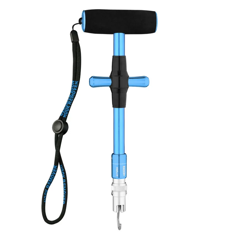 

RTS Hot Selling Portable T Shape 23.7CM 137G Aluminum Alloy Body Fishing Hook Remover