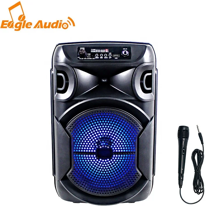 

Super September 8 Inch Rechargeable TWS battery speaker