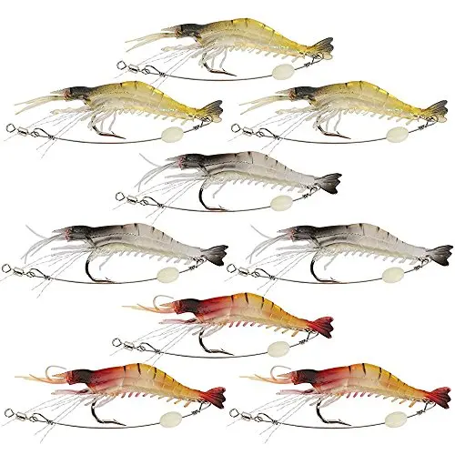 

Artificial Lures 6g 9cm Silicone Bait Soft Fishing Bait Shrimp Lure Soft Shrimp Lure