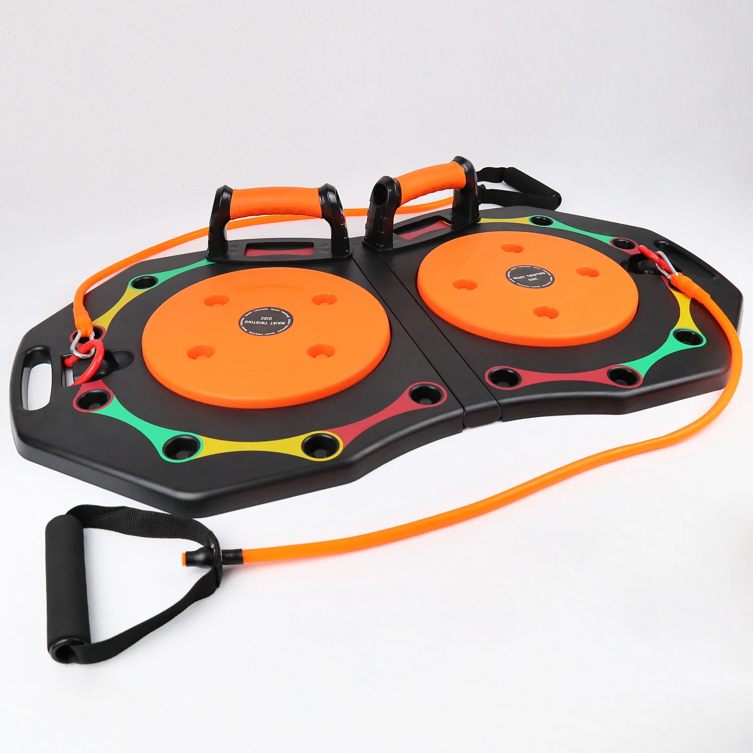 
2020 New Design Foldable Push Up Board With Resistance Band 