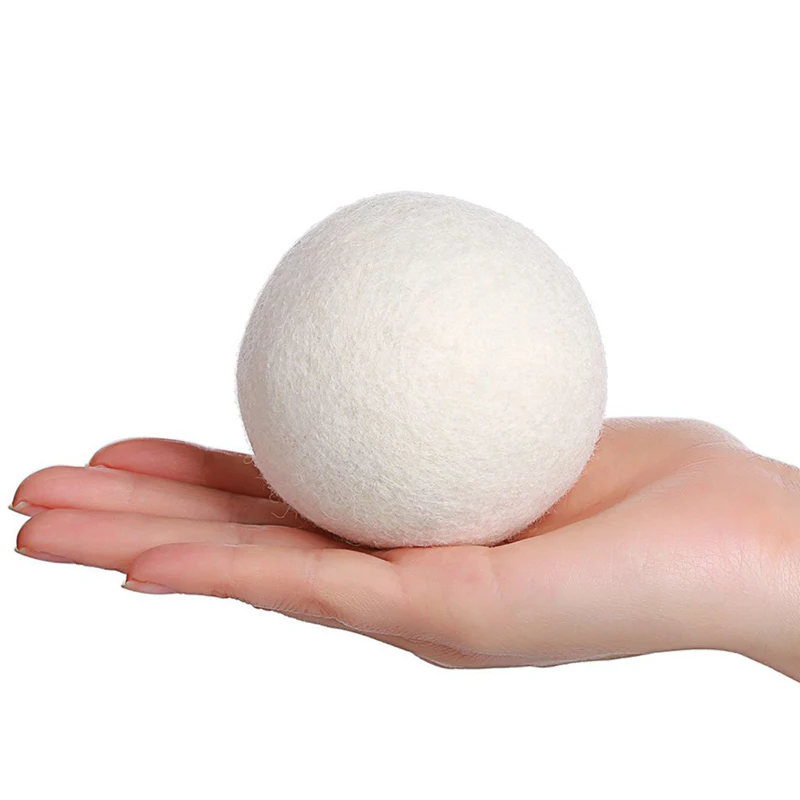 

New Trending Amazon in USA Amazon private label Organic laundry balls and dryer balls 7cm, White