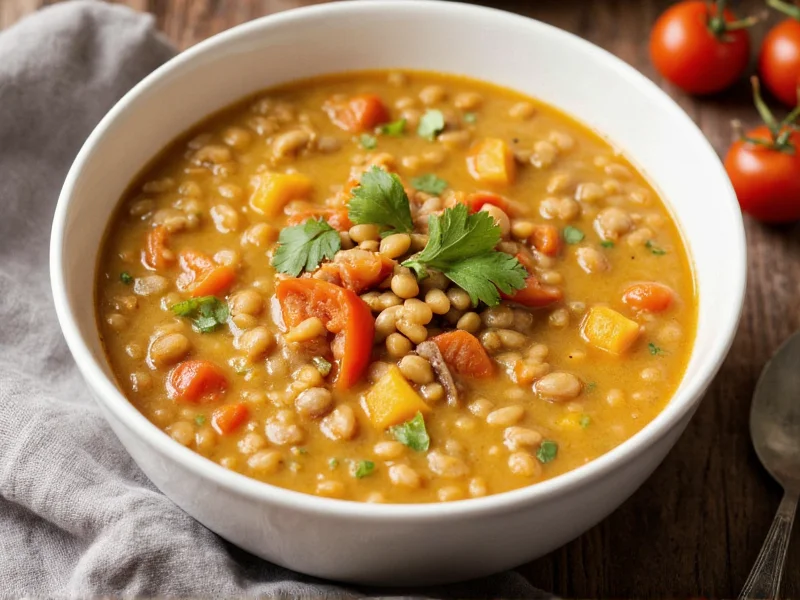 Creamy Lentil Soup: Healthy Recipe & Tips