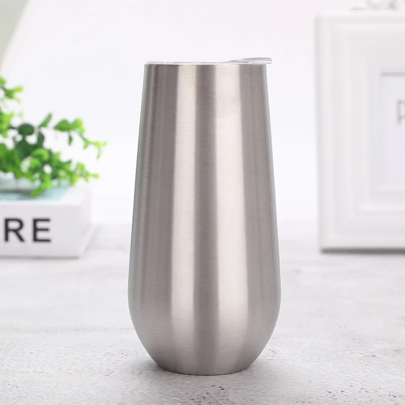 

Hot Sale 180ml customized beer wine mug thermal stainless steel travel mug vacuum flask coffee cup mug