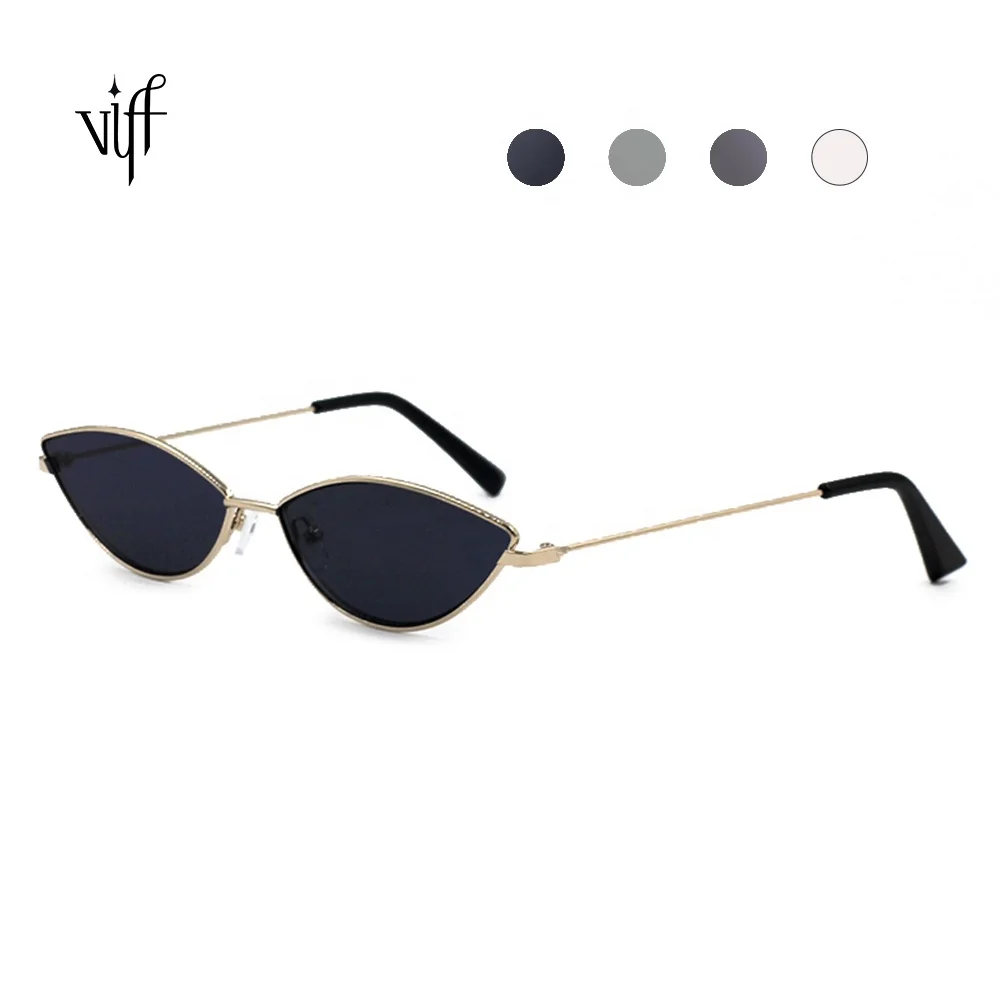 

VIFF Fashion Women Sun Glasses HM18095 Metal Frame Custom Women Cateye Sun Glasses Sunglasses