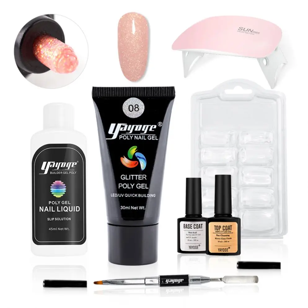 

Hot Nail Products For United States 2019 Poligel Nail Forms Set Kit