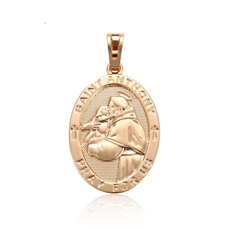 

32300 xuping jewelry wholesale affordable simple fashion 18K gold plated elegant and kind angel pendant