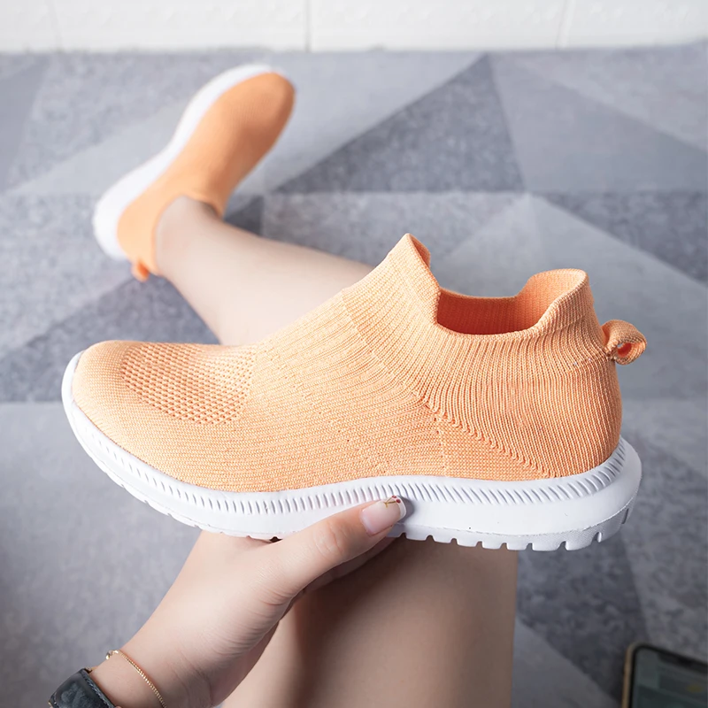 

BAIRUILUN New Socks Shoes Womens Comfortable Sports Breathable Womens Casual Walking Style Shoes