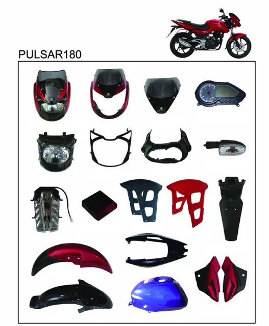 Bajaj Pulsar 180 Motorcycle Spare Parts 