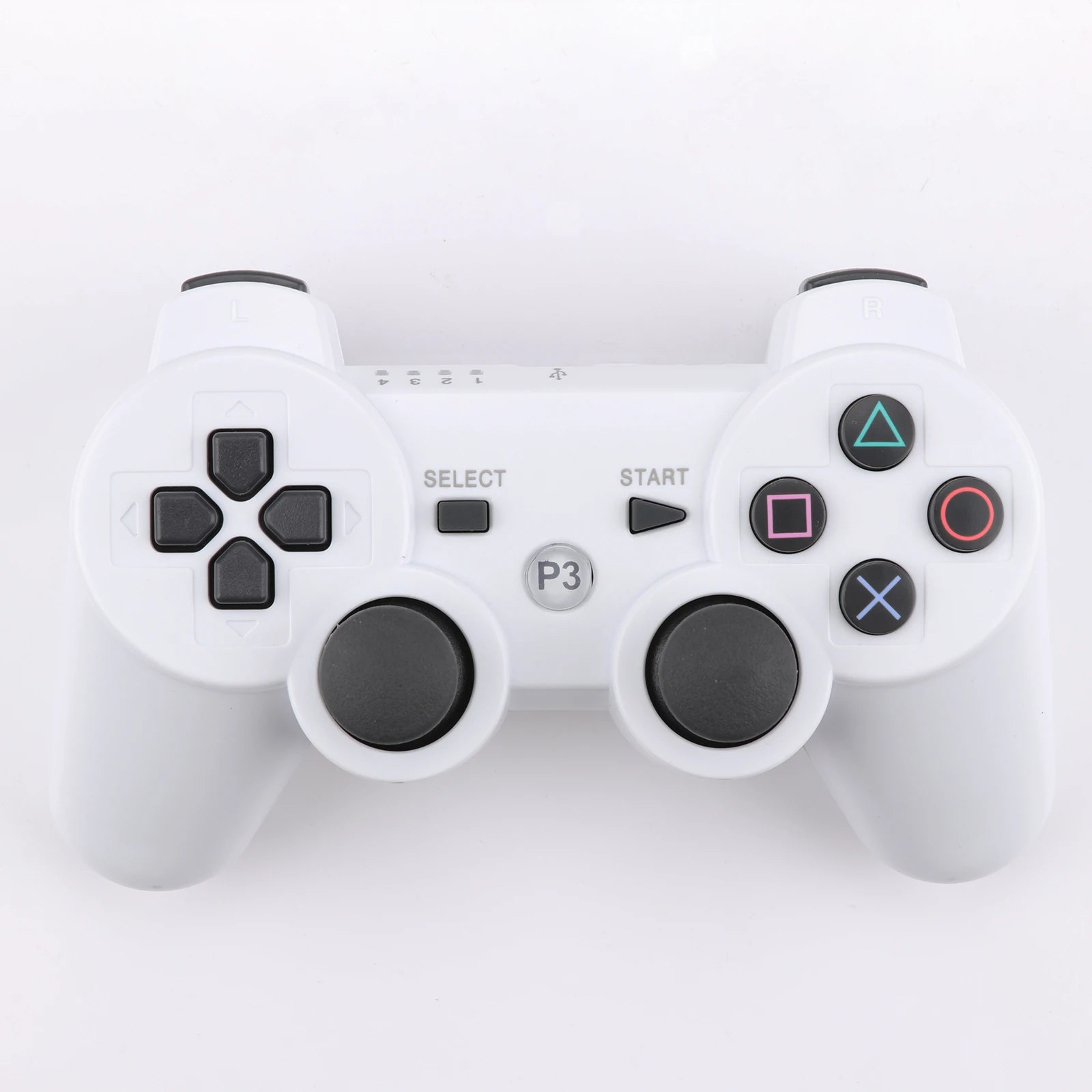 

Joystick dual vibration ps3 controller wireless with SIXAXIS in white dropshipping