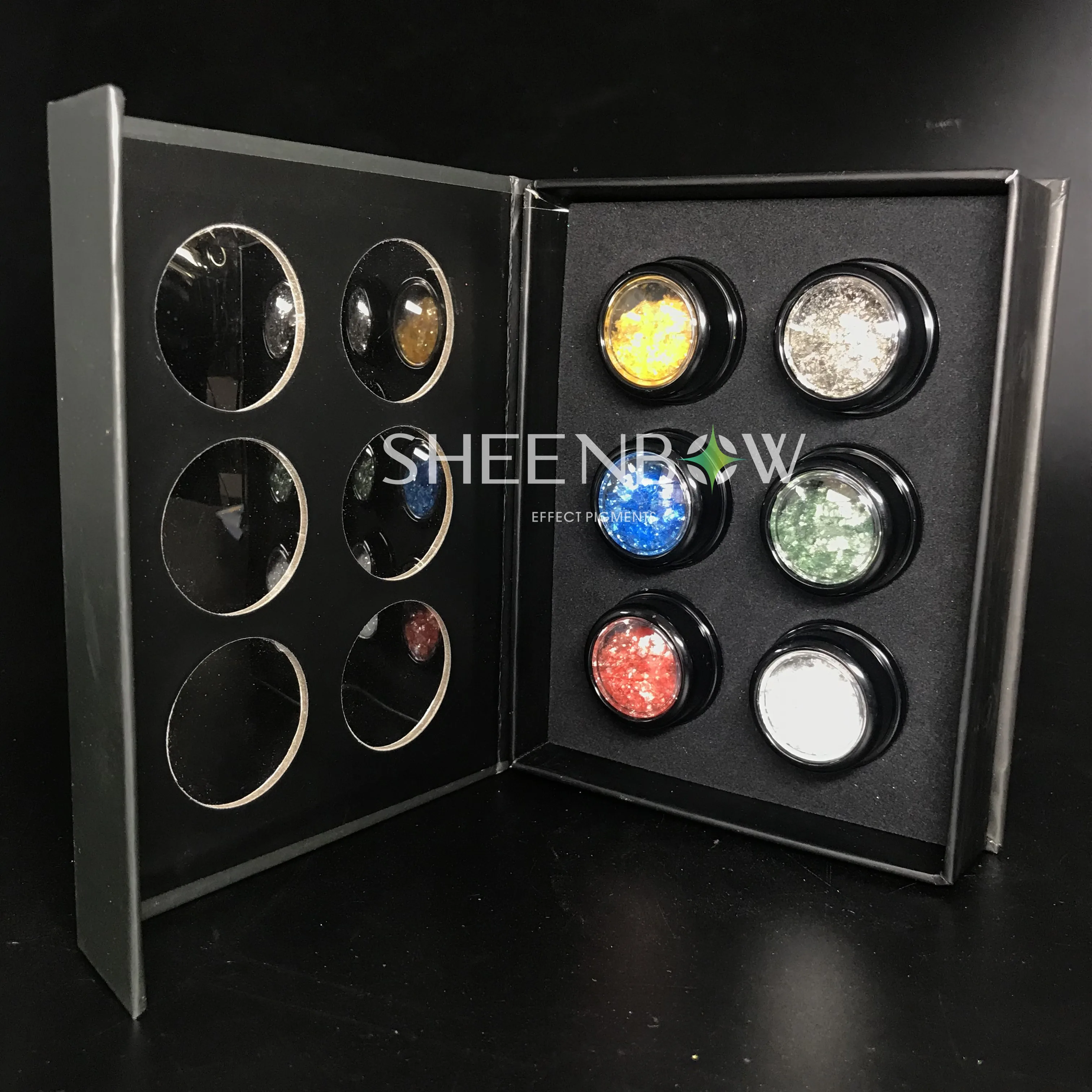 

Sheenbow diamond pigment nail art flake crystal glitter pigment