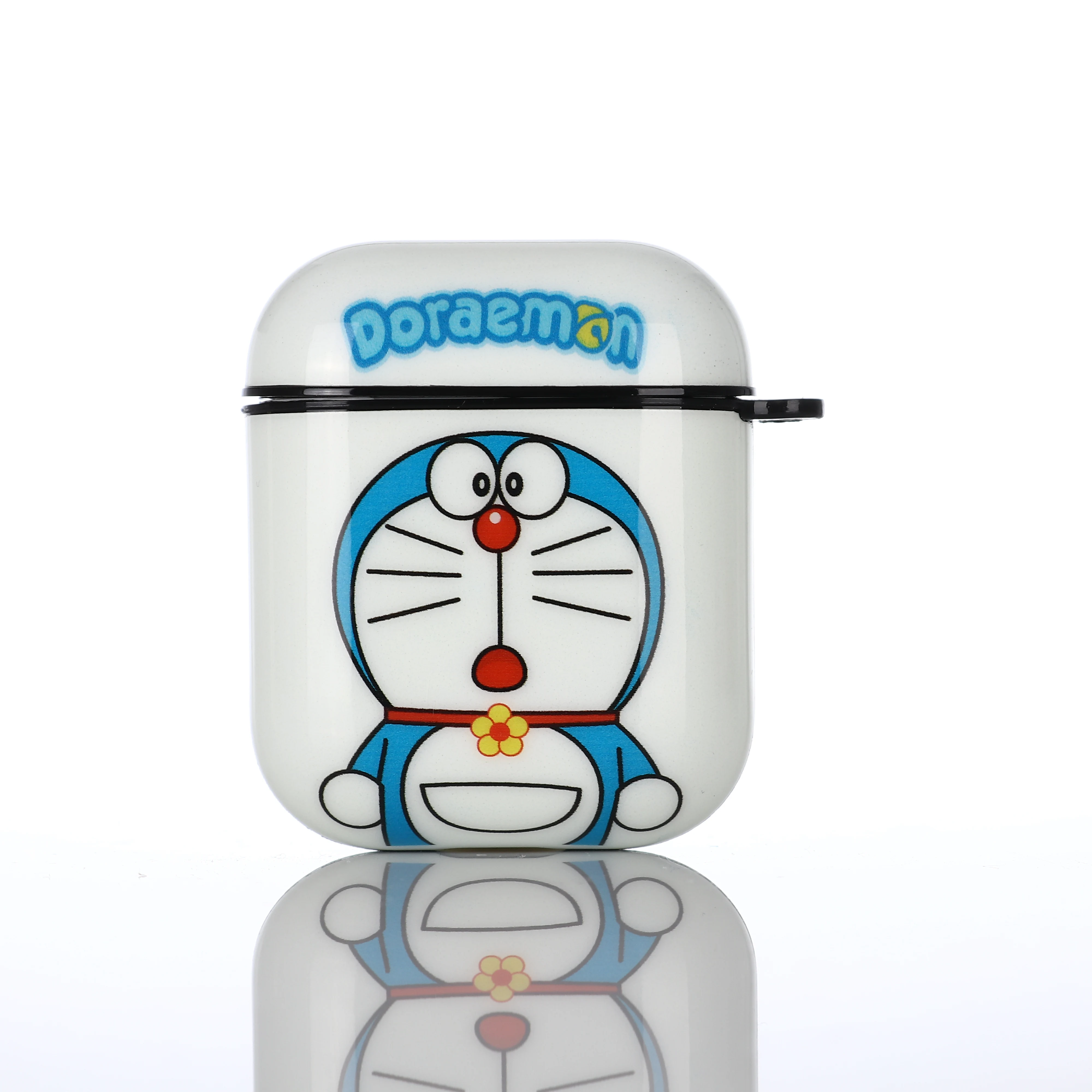 

Luminous Fluorescent Doraemon Hard Plastic PC Protective Cover For Apple Airpods 1 2 Cases