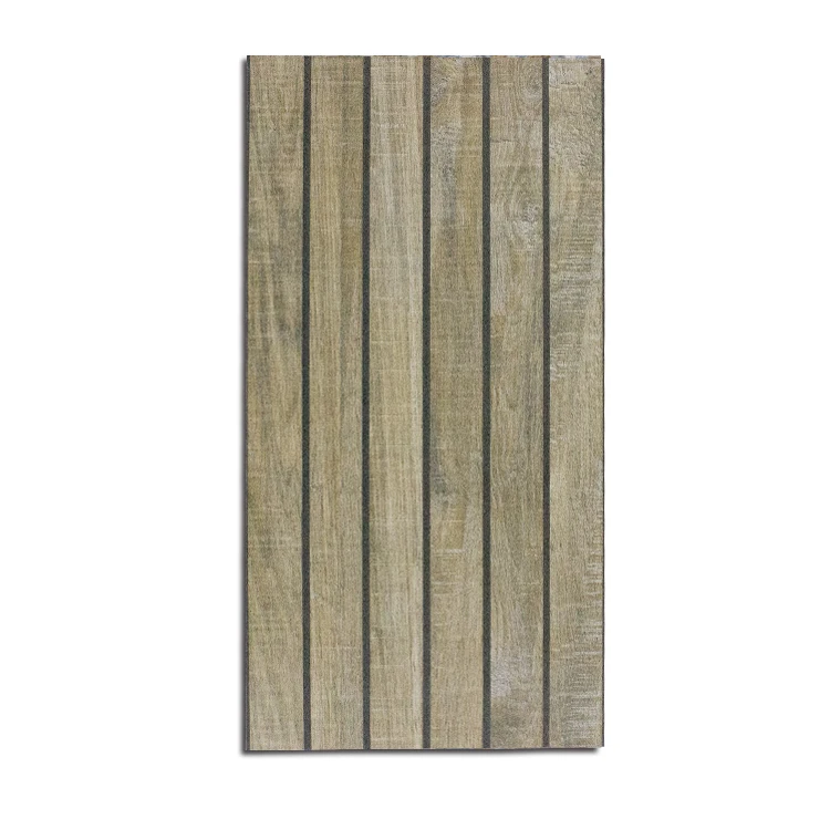 300X600 Room Decoration Wooden Rustic Wall Tile Ceramic