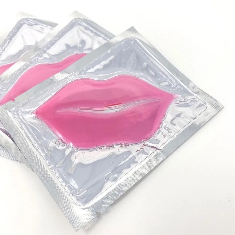 

Wholesale private label pink lip mask gel collagen lipmask 24k gold lip care mask