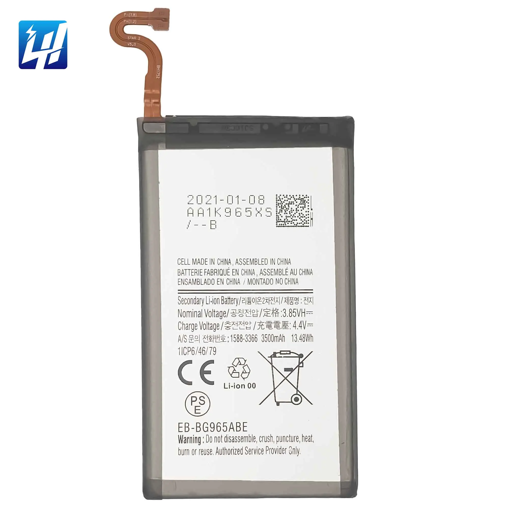 

EB-BG965ABA G965 G965F G965U G965W G9650 Smart Phone Battery For Samsung S9+