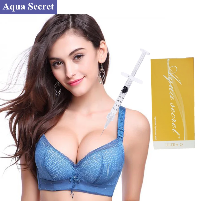 

Korea hyaluronic acid filled breast 10 ml, White