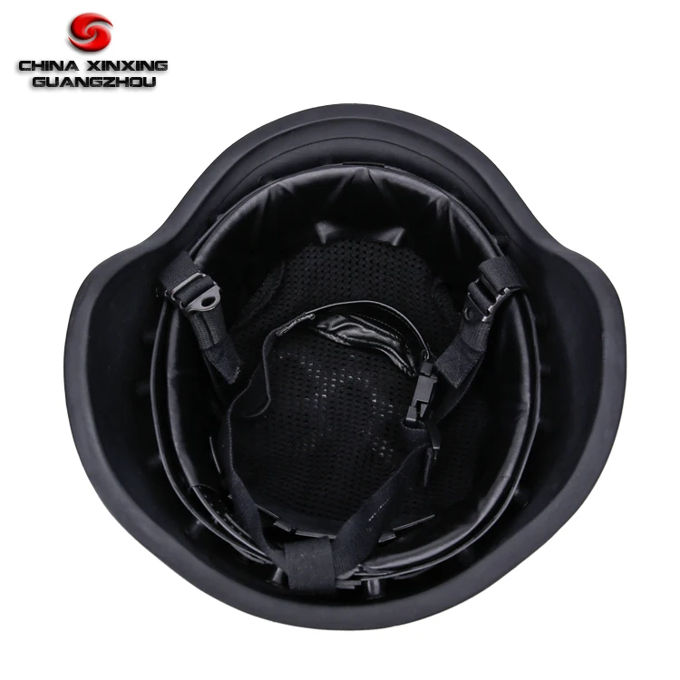
PASGT style black color Bulletproof Helmet Level NIJ IIIA PE & Aramid Helmet 