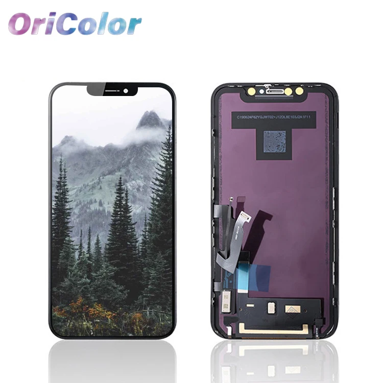 

Factory Supplier Lcd Display For Iphone Xr Lcd Replacement With Frame Full Assembly, Black