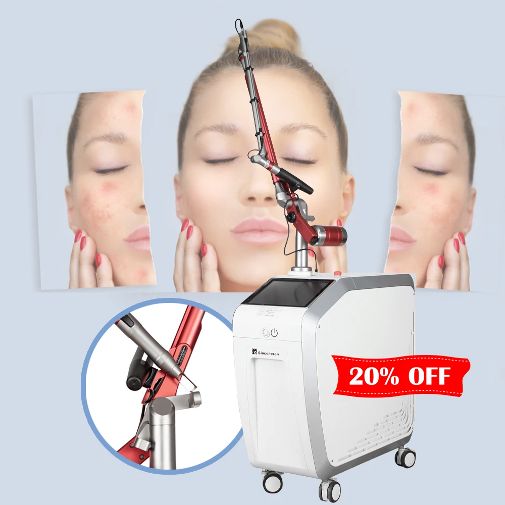 

Sincoheren Best Sellers Alexandrite Laser 755Nm 1064 Laser Q-Switch Nd Yag Scar Tattoo Removal Birthmark Remover Machine