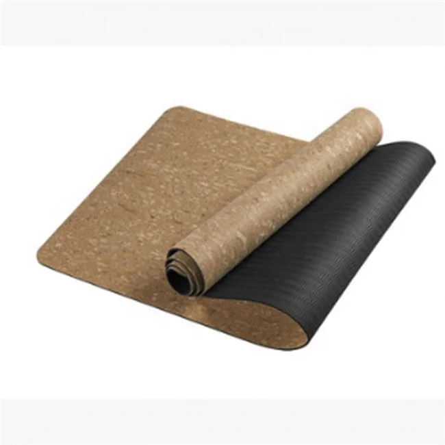 

Custom Print 100% Natural Tree Rubber Private Label Eco Friendly Cork Yoga Mat