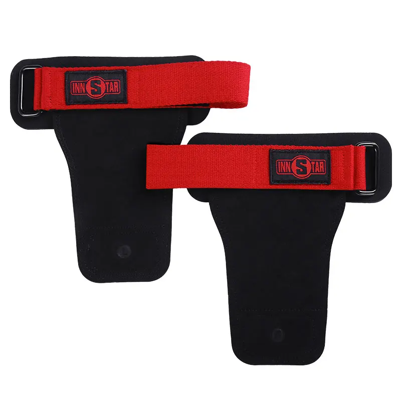 

Powerlifting wrist wraps anti slip weight lifting pad with wrist guard, Black/ red/ camo