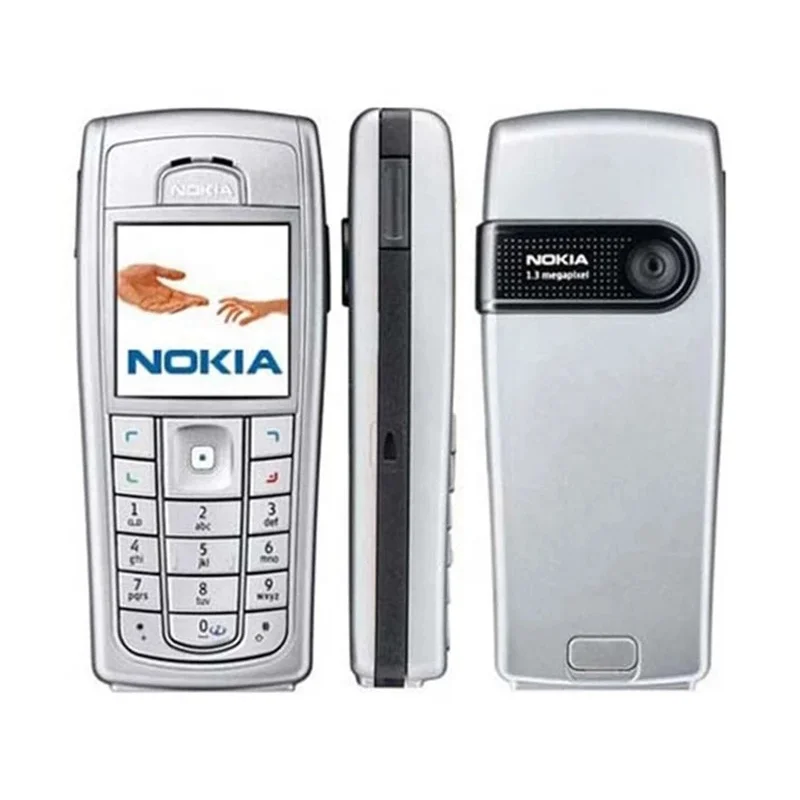 

For Nokia 6230i Mobile Phones 900mAh GSM Unlocked Phone English Arabic Russian Keyboard