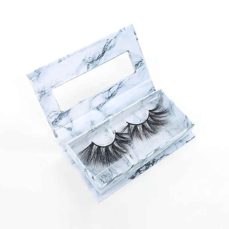 

3d 5d 25mm fluffy full strip eyelashes wholesale vendor customized packaging for lashes boxes logo 100% real mink lashes