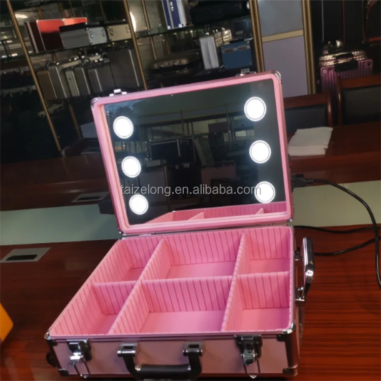 makeup organizer suitcase