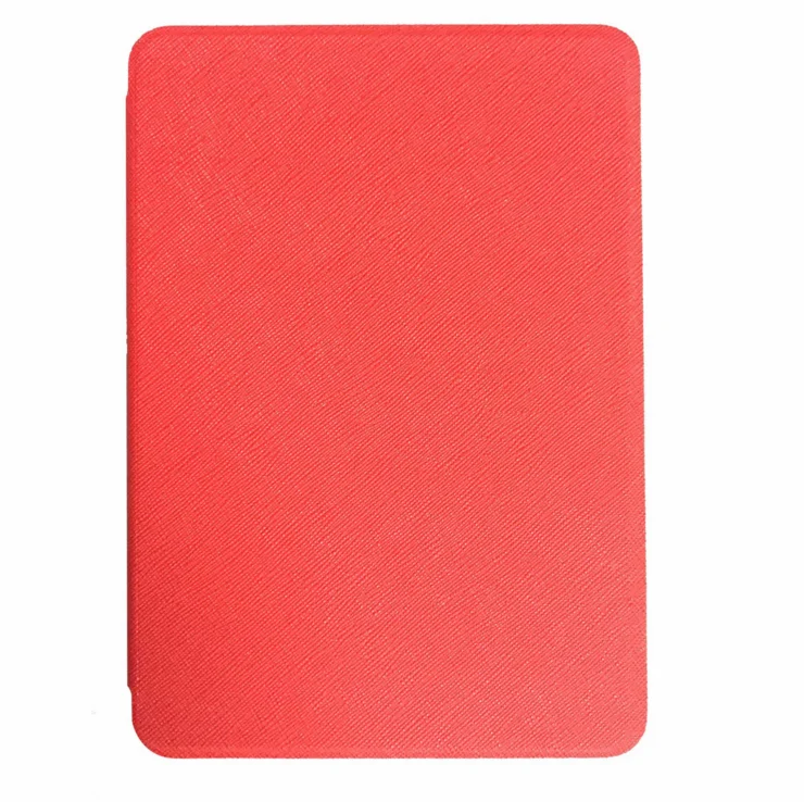 

Flip type faux leather simple solid color tablet case
