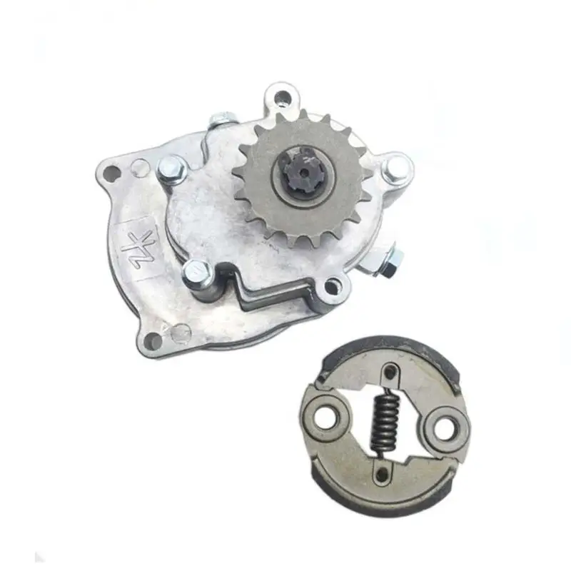 

T8F 11T-20T Gearbox Drum Housing with Aluminum Slotted Clutch Mini Pocket Modification Parts for Quad Dirt Bike 49cc ATV Motor