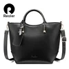 Realer pu leather women handbags large tote bag high quality shoulder hobo bags ladies office hand bag