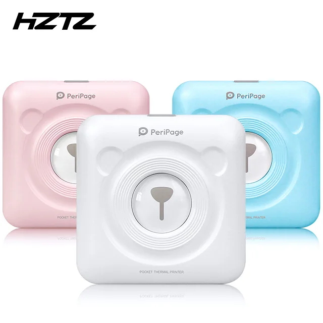 

58mm Portable Mobile Phone Photo Printer Peripage A6 Wireless Photo Pocket Sticker Picture Printer