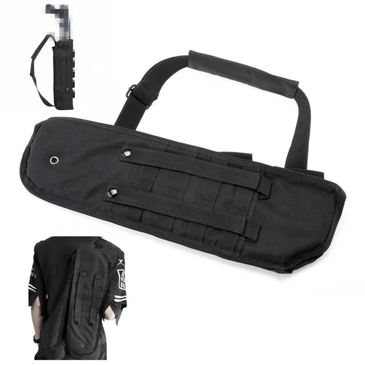 

custom new black hardware bean gun case carry bag for womens hunting gun sling bag holder, Black or customized