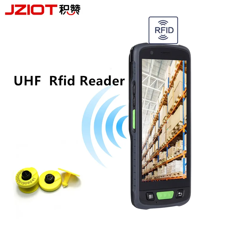 

5.5inch PDA JZIOT V9000P Barcode Scanner Mobile Android 9.0 pda Handheld Terminal