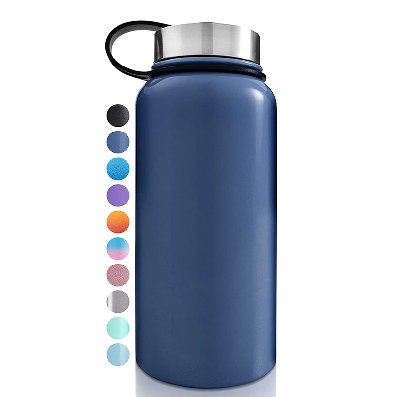 

Factory Wholesale Custom 32oz stainless steel thermos water bottle double wall vacuum flask