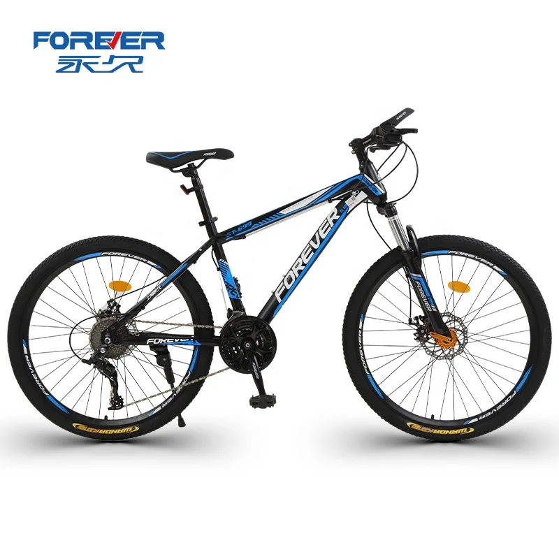 

FOREVER China cheap 24/26 inch 21 Speed bicycle High-carbon steel frame damping Off Road Mountain Bike