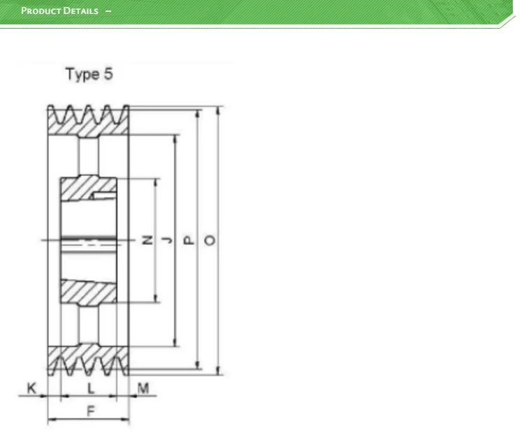 Cpt European Standard Vbelt Pulley Spc45004,4 Grooves,459.6mm Od With 3535 Bushing For Spc