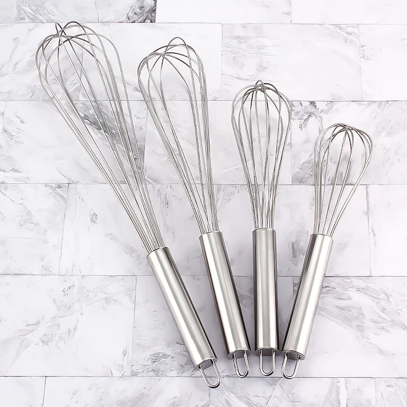 

High Quality Kitchen Tools Restaurant Utensils Stainless Steel Mini Egg Whisk