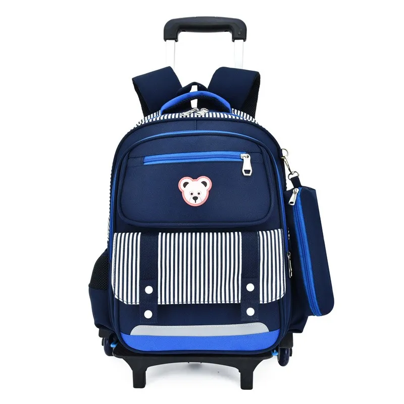 

Wholesale 2021 Factory Summer Kids School Trolley Bag for Boys and Girls Printing Cartoon